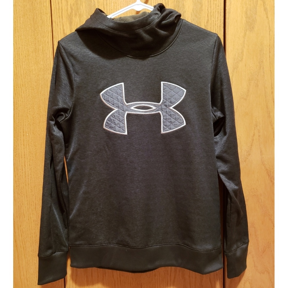 UNDER ARMOUR UA Logo Grey Hoodie
